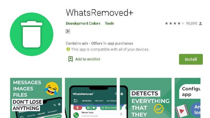 whats removed