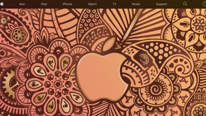 apple website