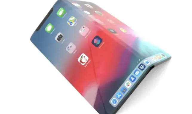 apple foldable phone